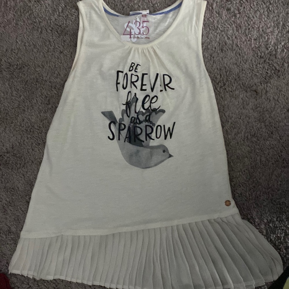 Girls flared shirt